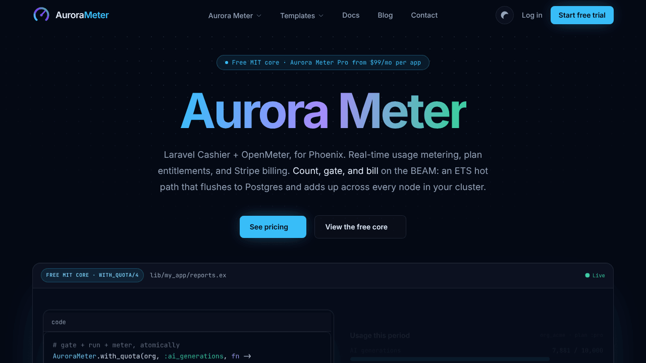Aurora Meter