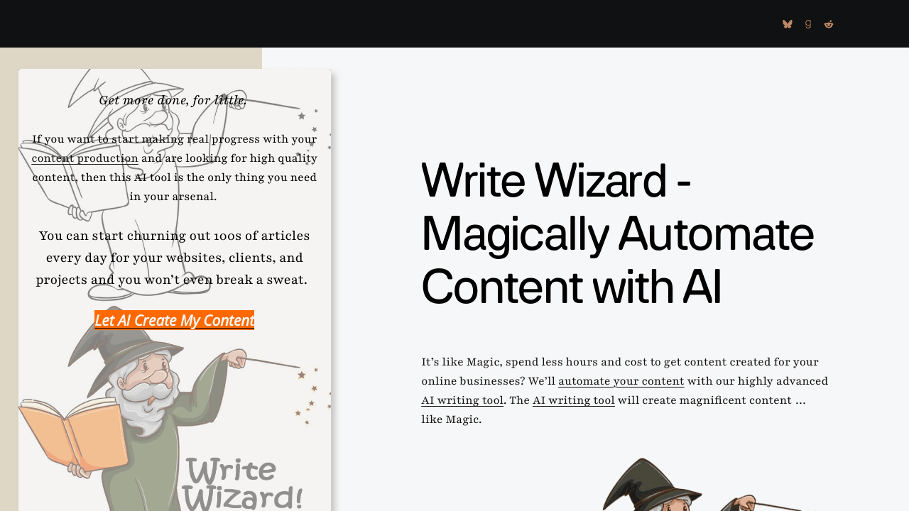 Automate Content AI writing tool Magic