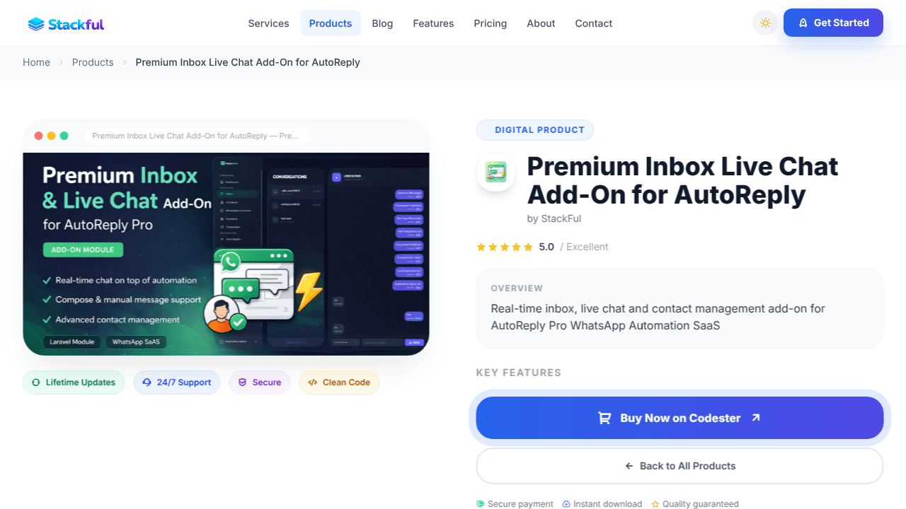 AutoReplyPro Inbox Live Chat Add-On