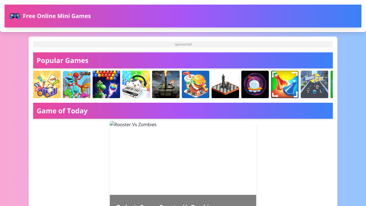 Free Mini Games Online