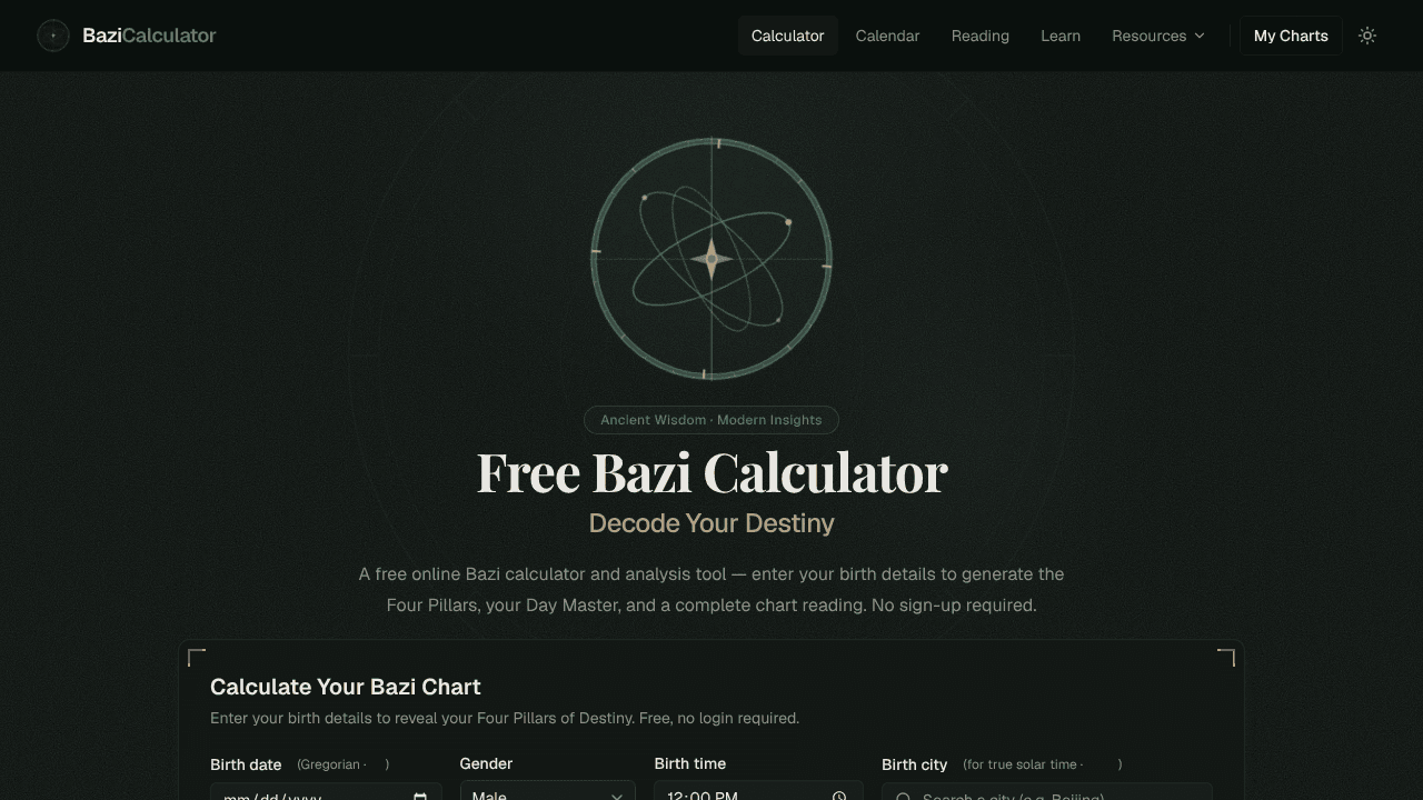 BaziCalculator.ai