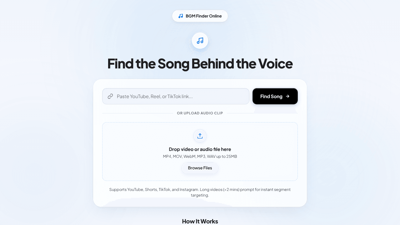 BGM Finder Online
