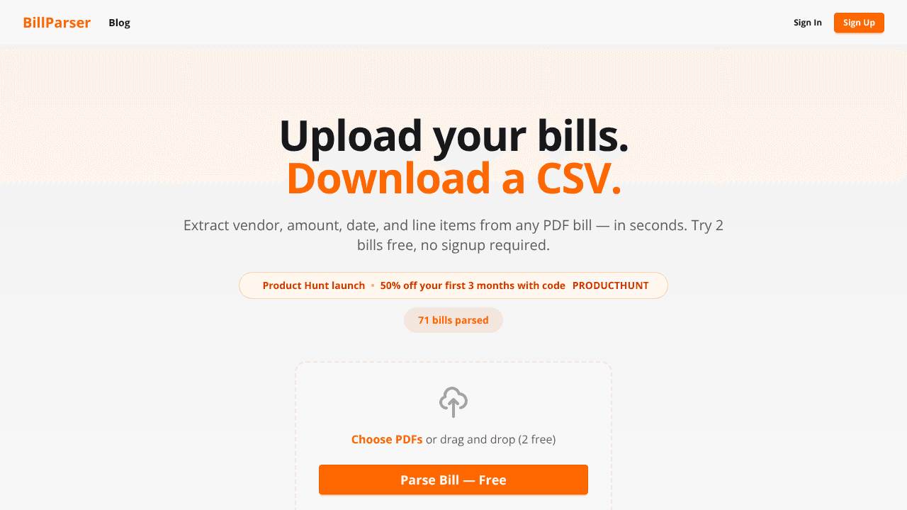 Billparser