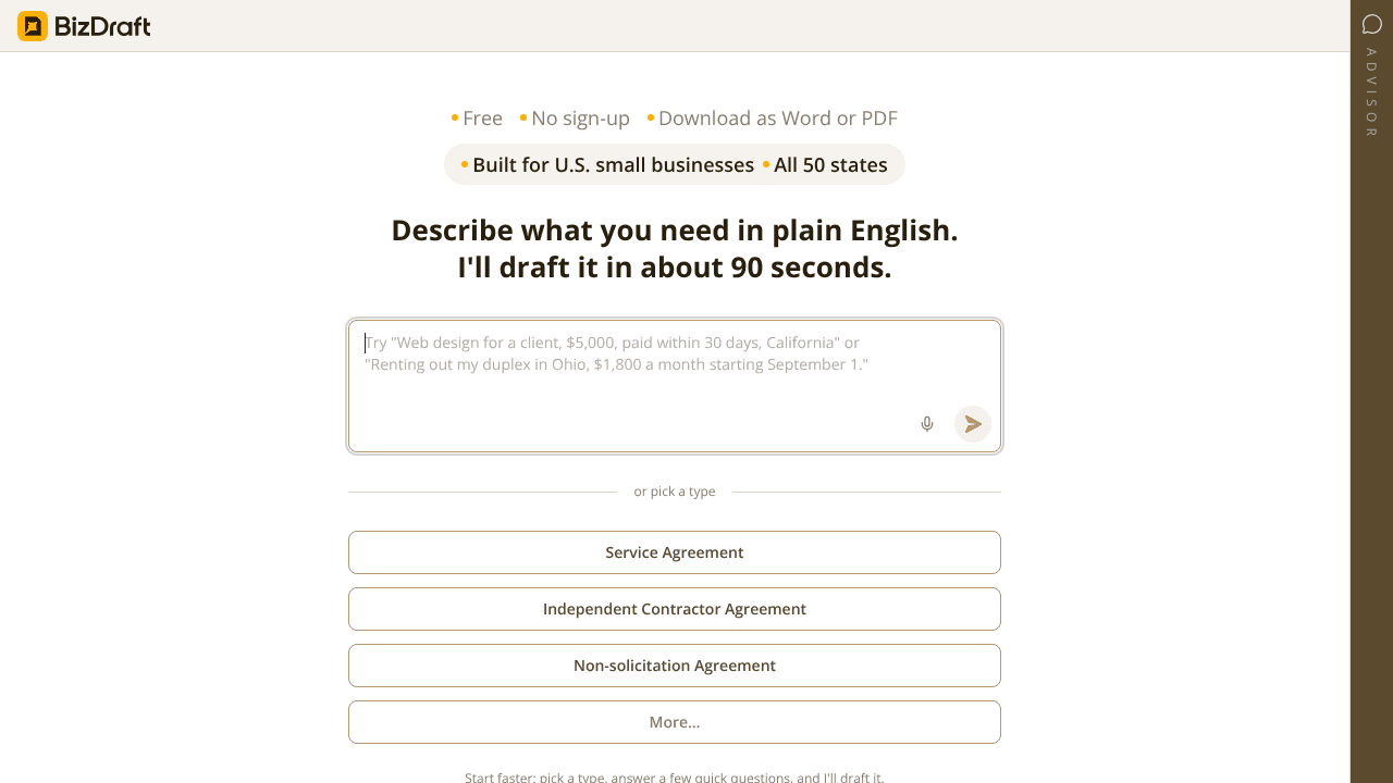 BizDraft
