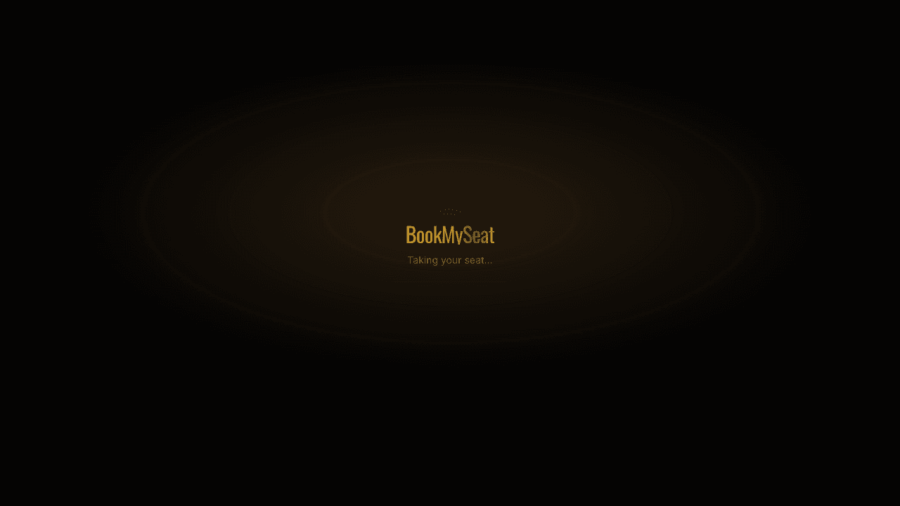 BookMySeat - book your seat