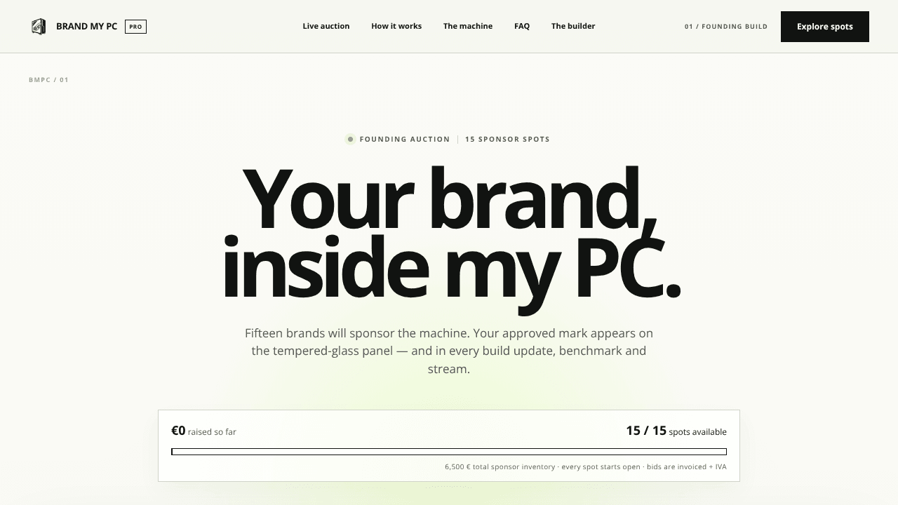 Brand My PC