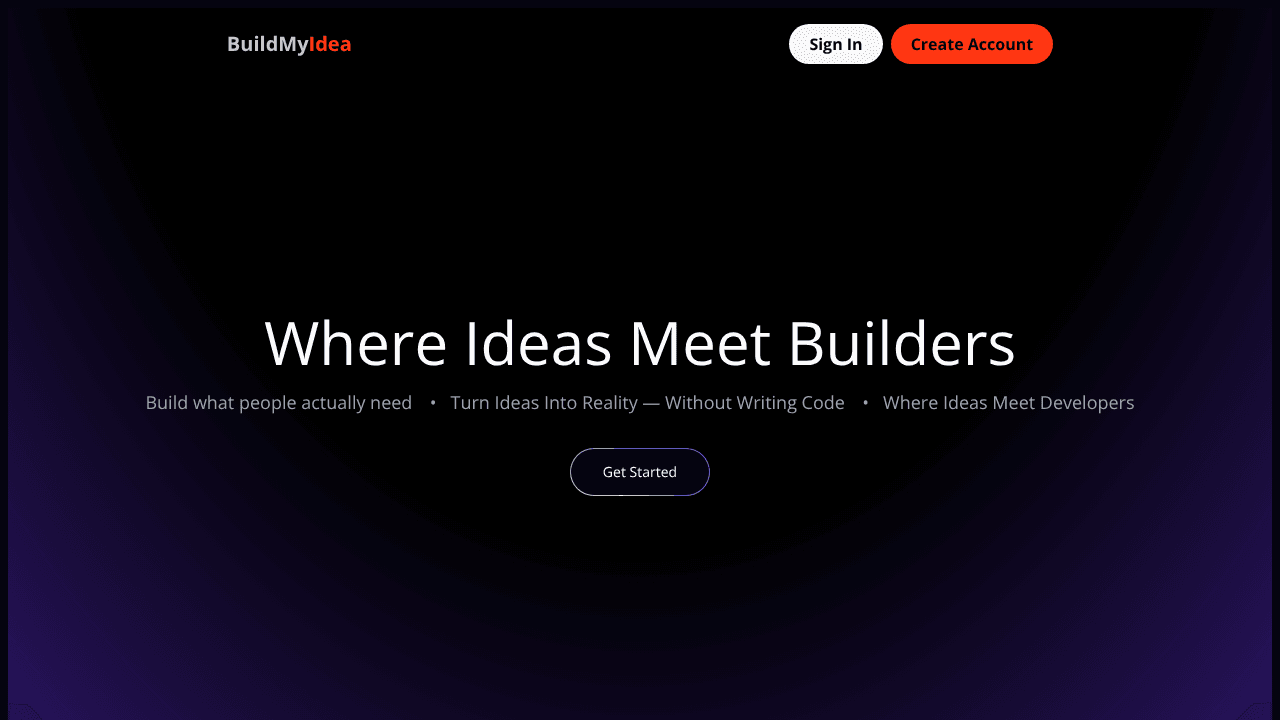 Build My Idea