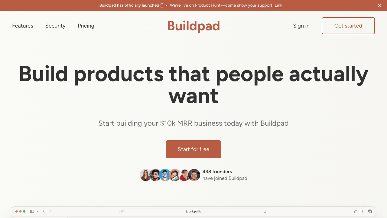 Buildpad