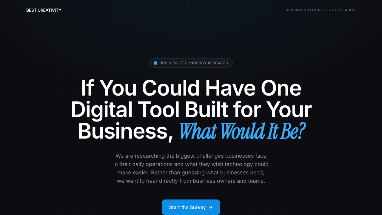 Business Technology Research