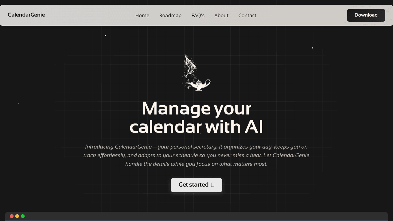 CalendarGenie