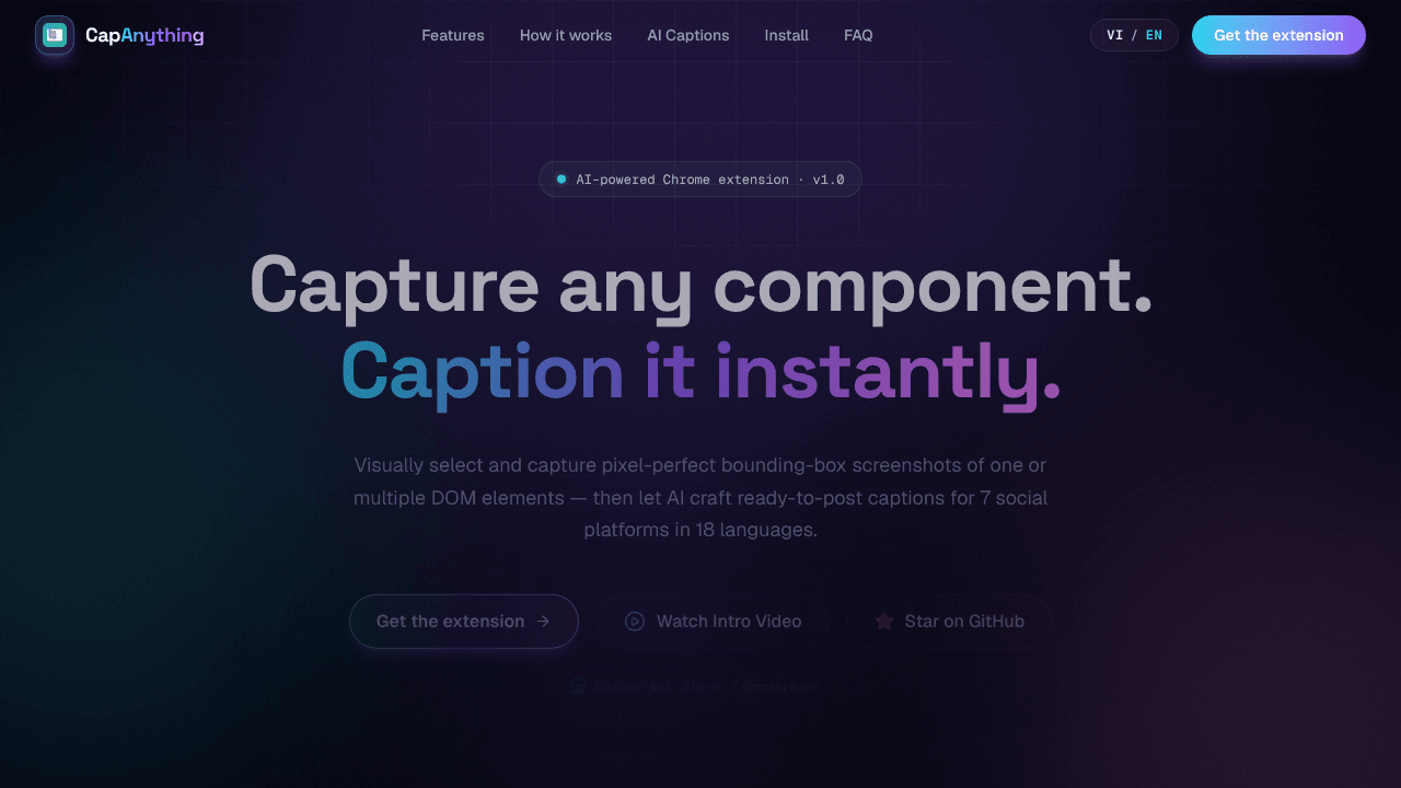 CapAnything