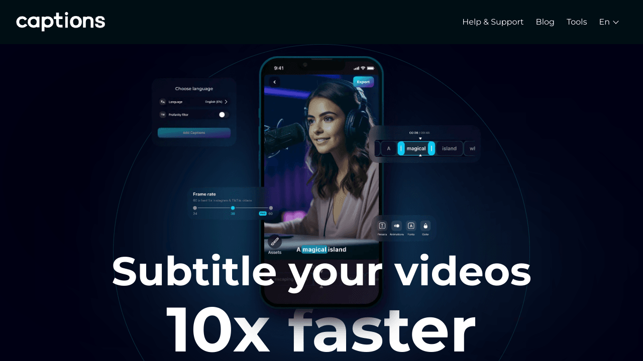 Captions App