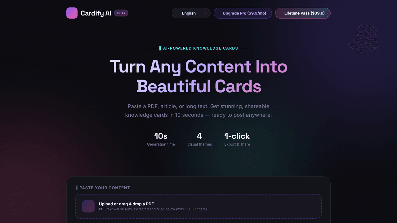 Cardify AI