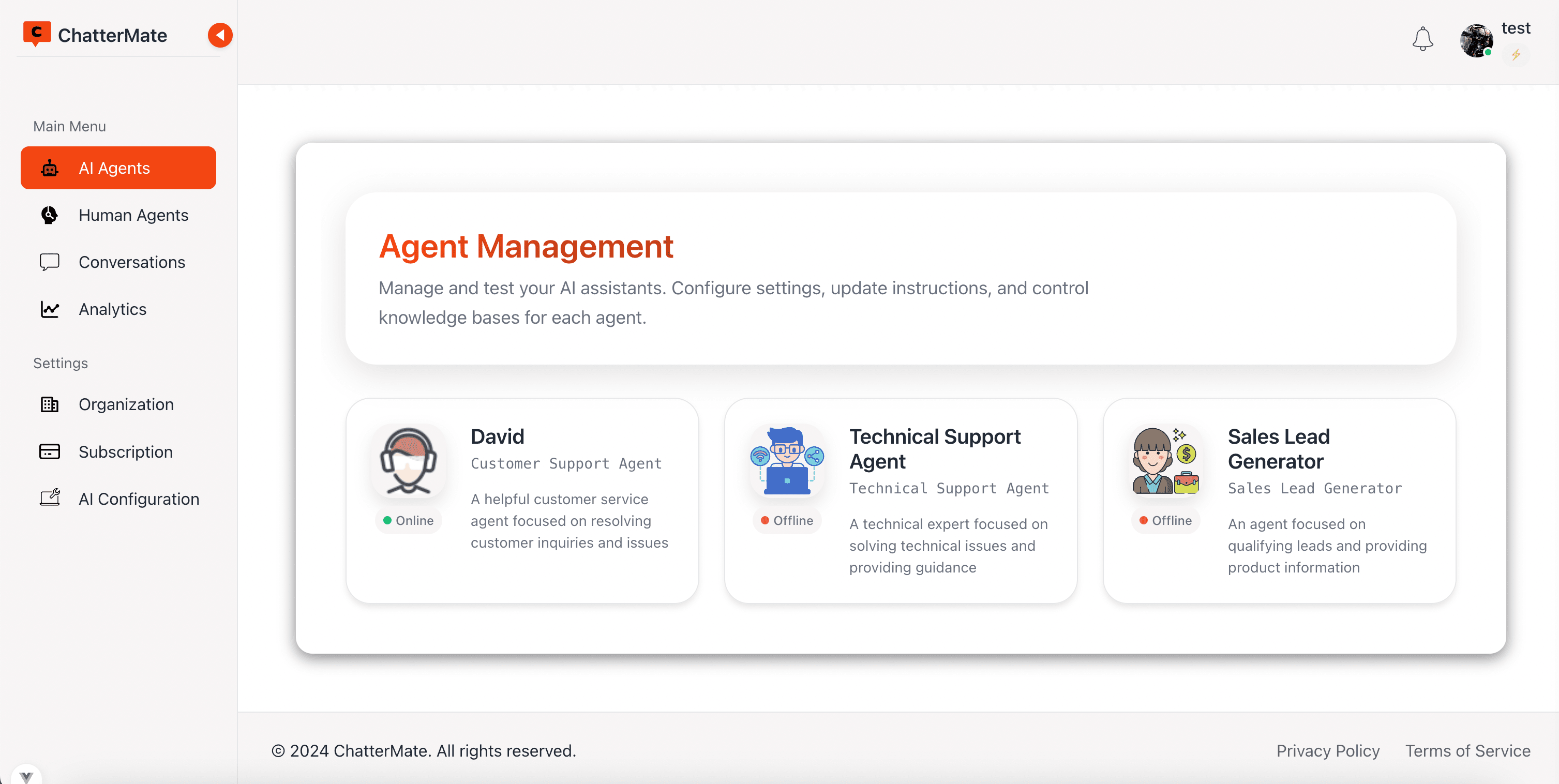 ChatterMate -Open source Customer Support AI Agent Platform