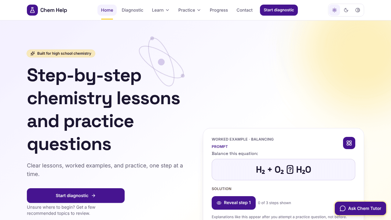 Chem Help