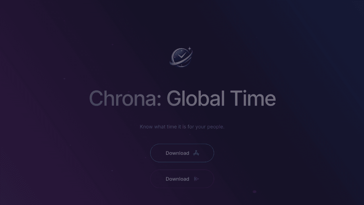 Chrona: Global Time