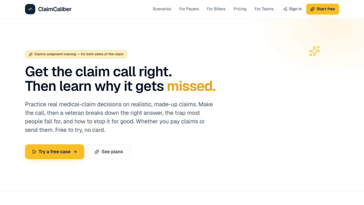 ClaimCaliber