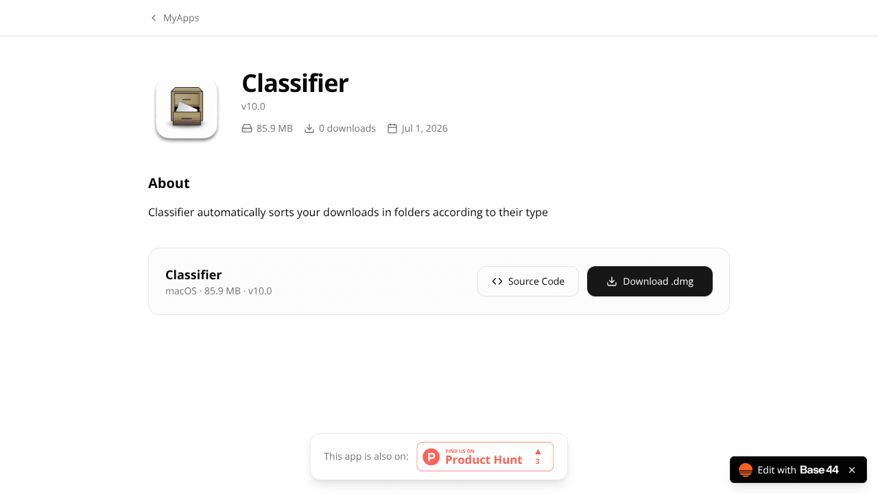 Classifier
