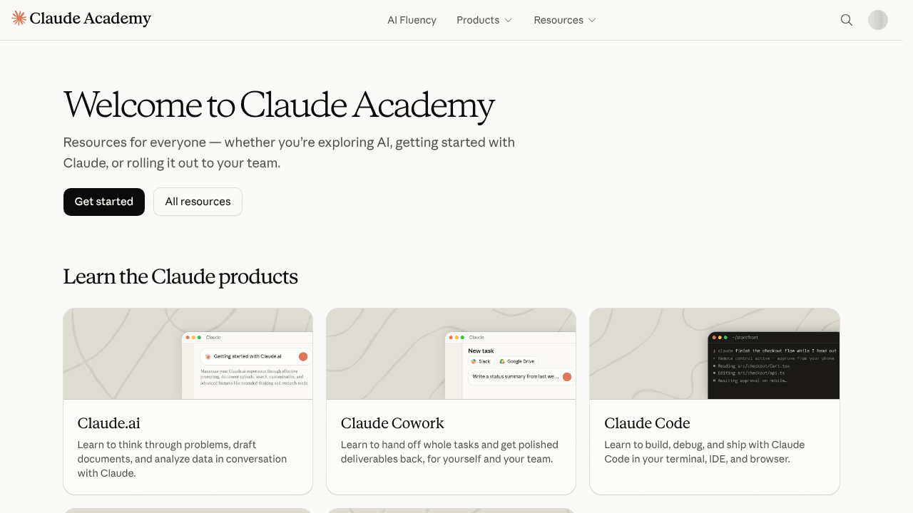 Claude Academy