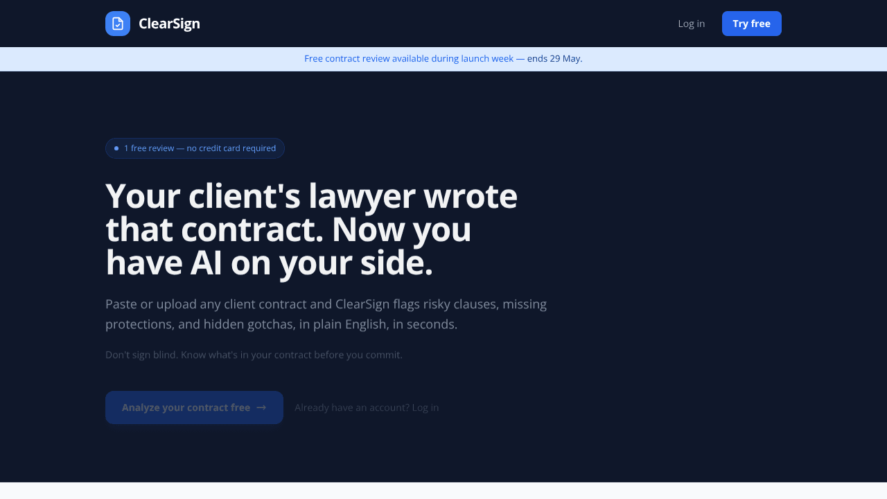 ClearSign