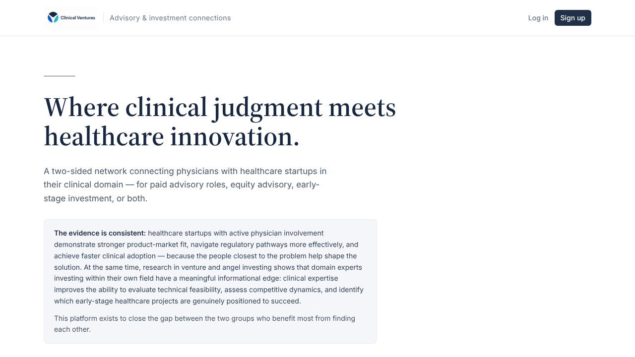 Clinical Ventures