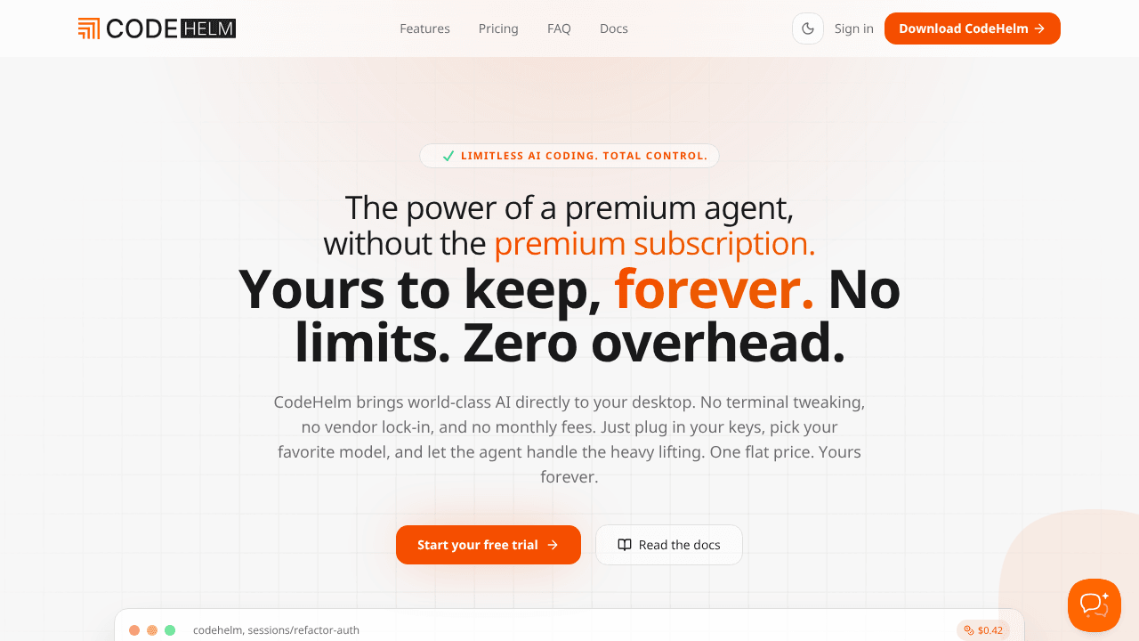 CodeHelm - Coding Agent