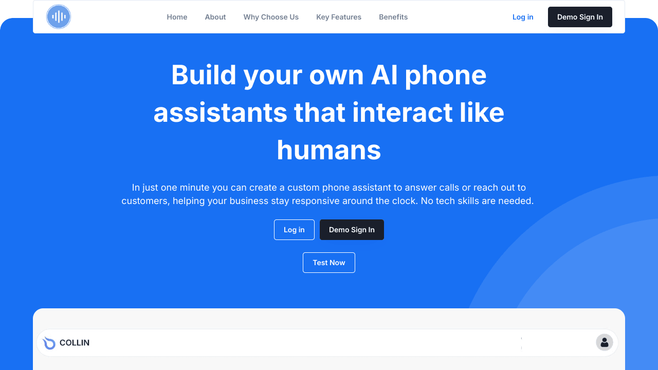 Colin - AI Phone Assistants