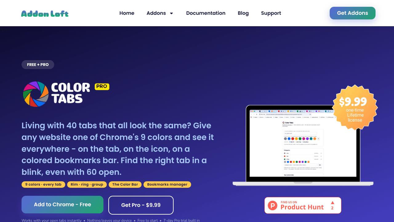 Color Tabs