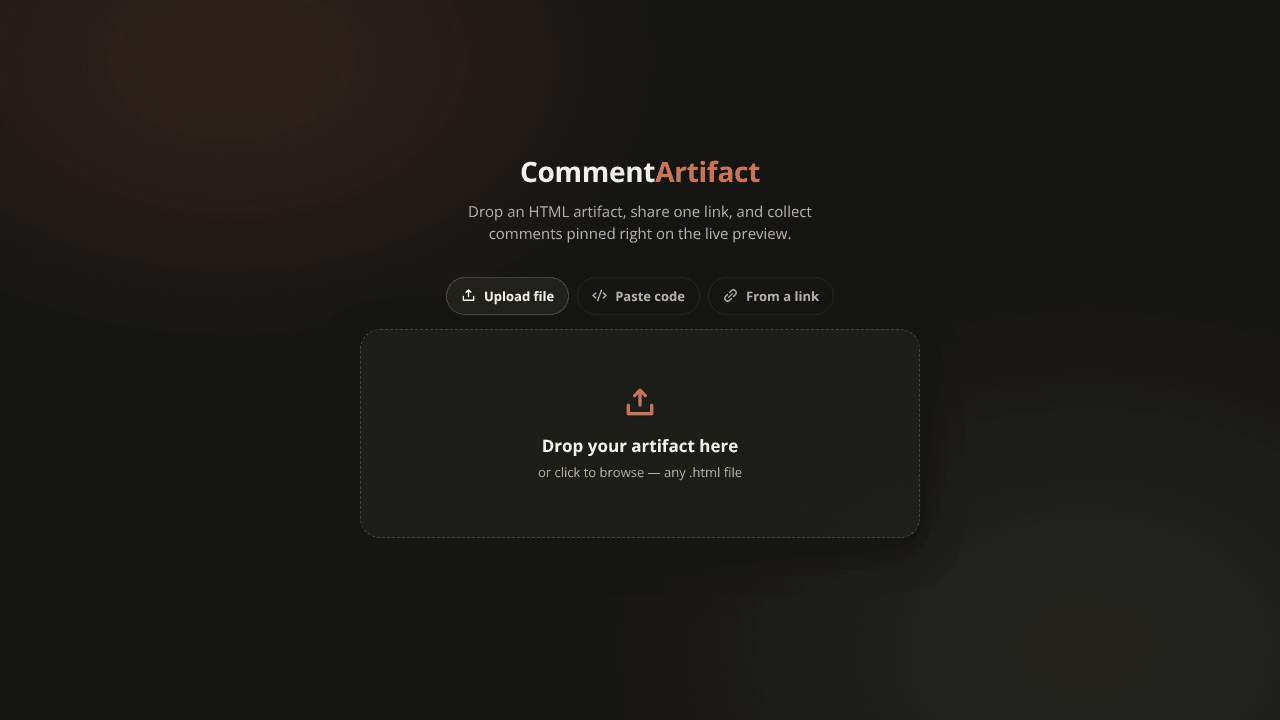 CommentArtifact