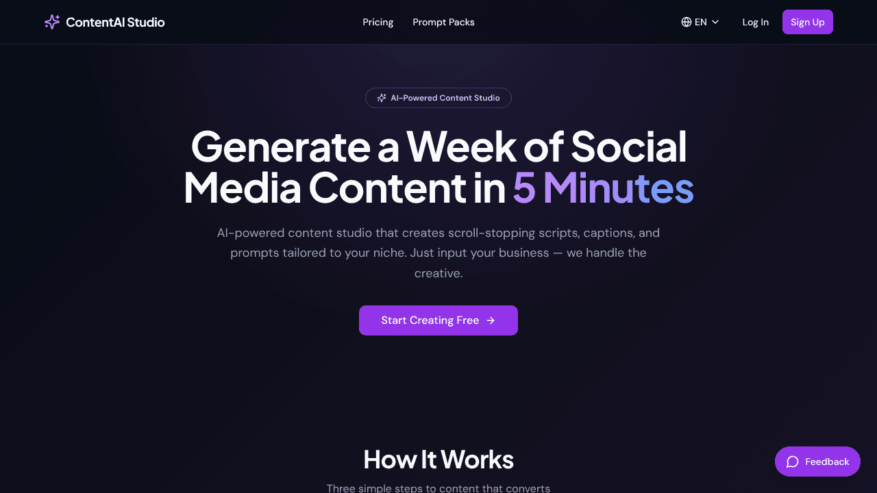 ContentAI Studio