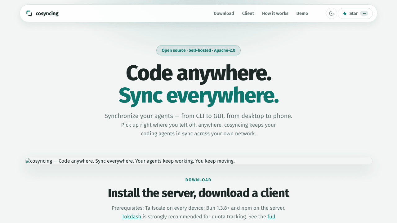 cosyncing