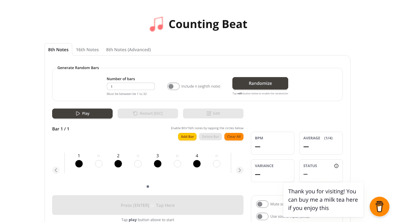 Counting Beat