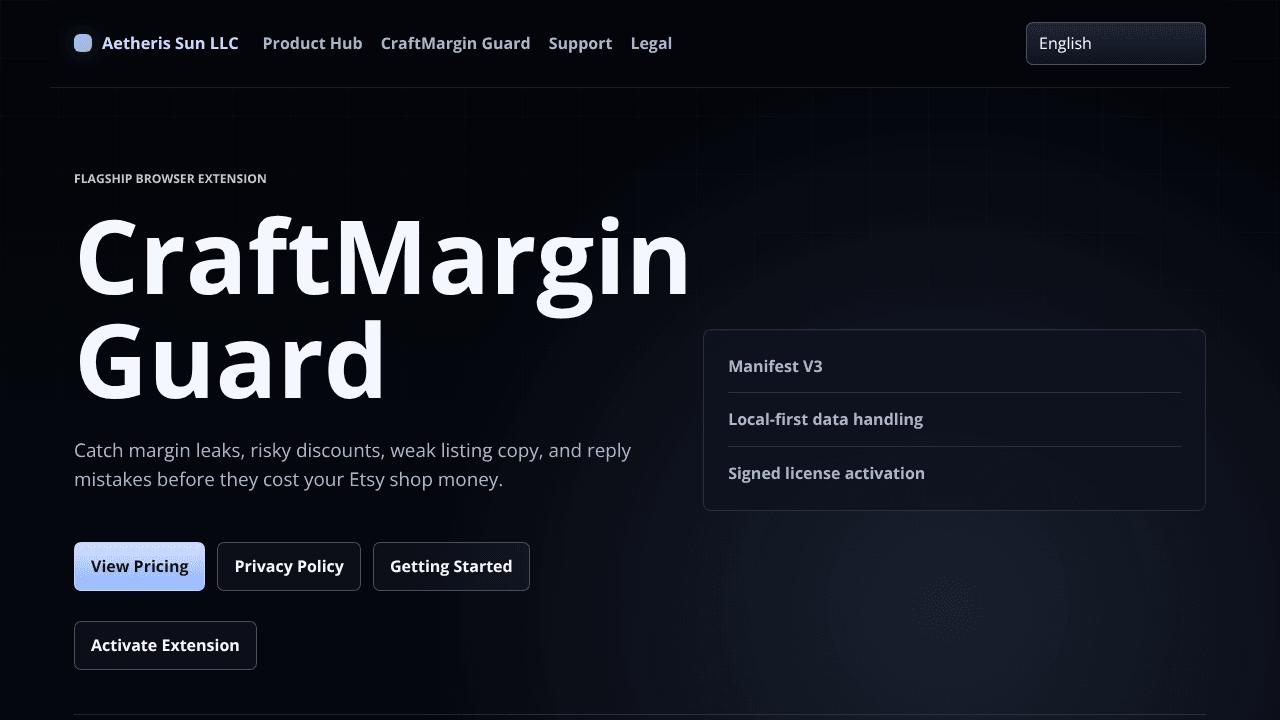 CraftMargin Guard