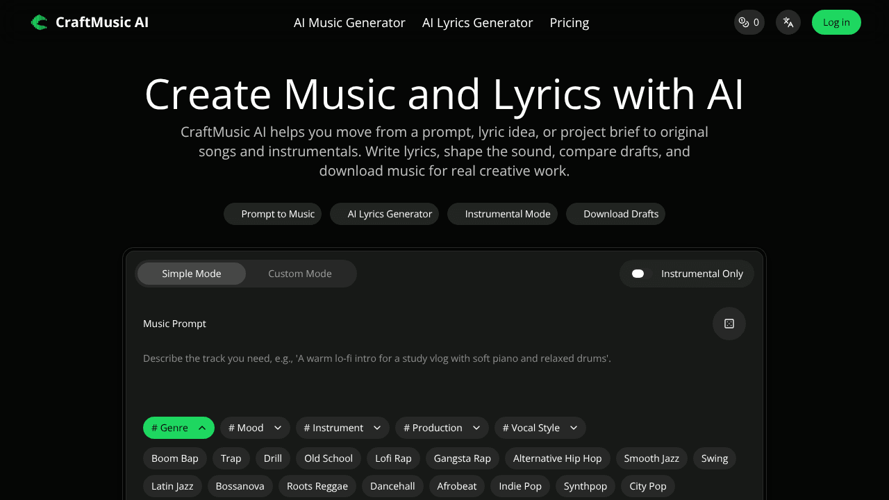 CraftMusic AI