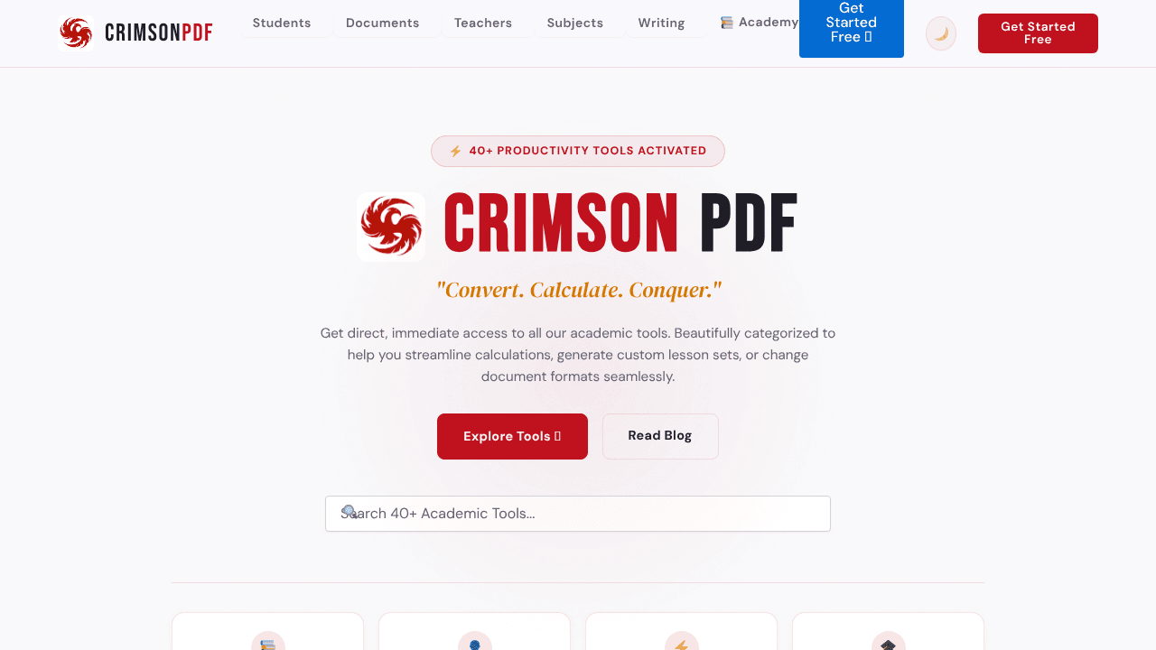 Crimson PDF -