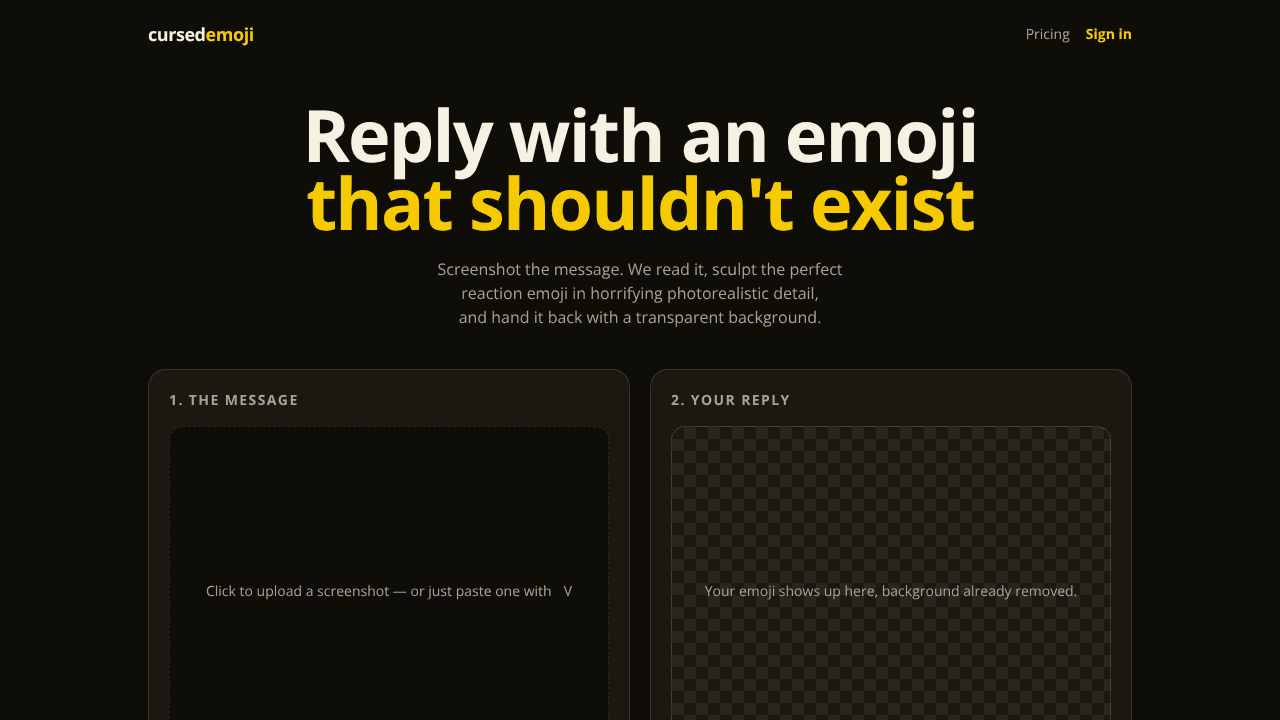 Cursed Emoji Reply