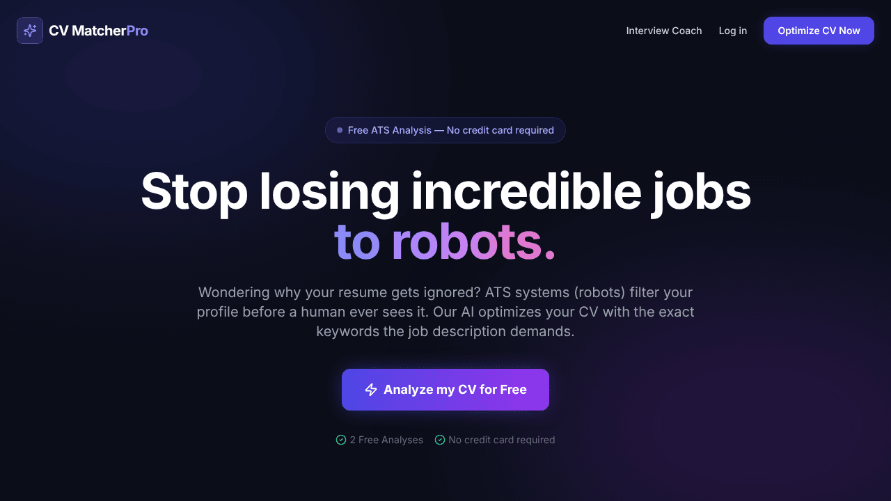CV Matcher Pro