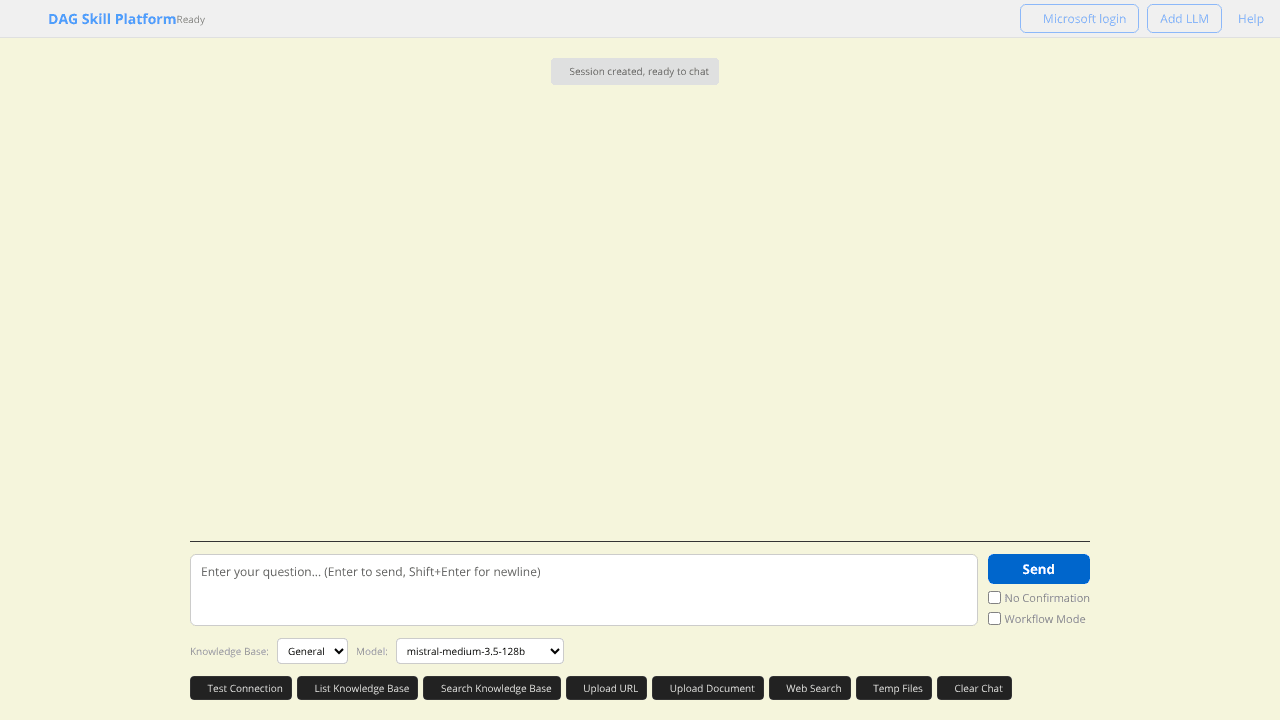 DAG Skill Platform