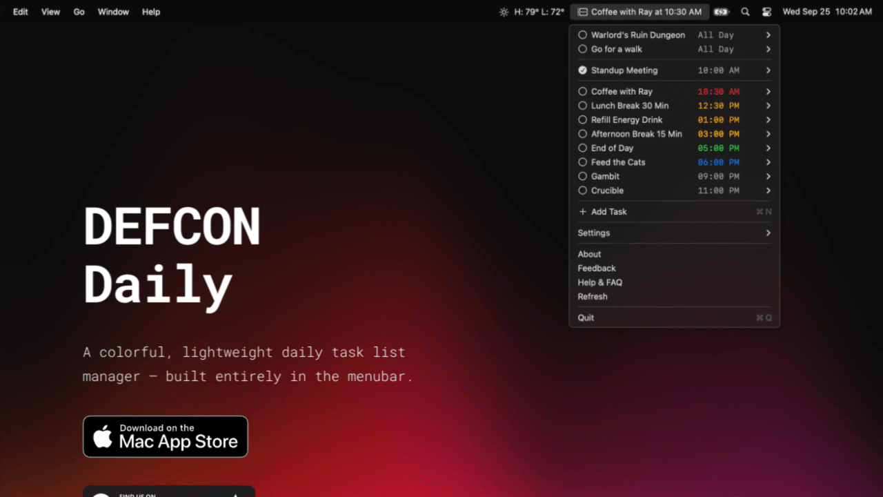 Defcon Daily