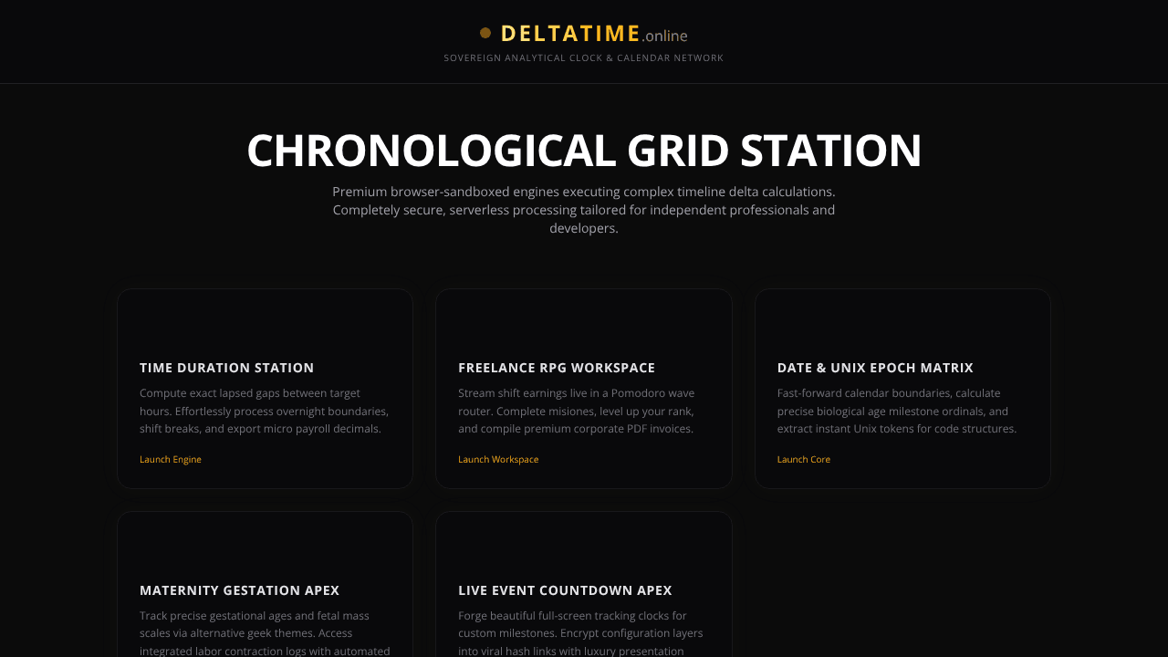 DeltaTime Online
