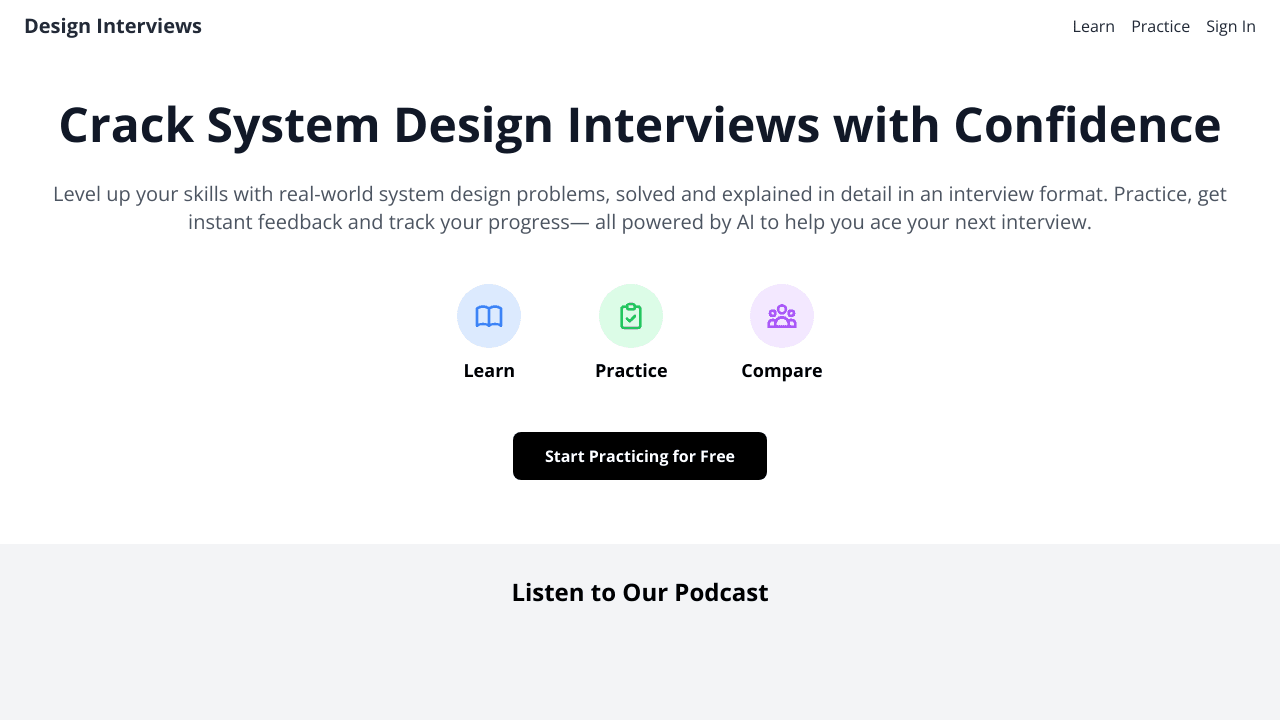 Design Interview Sessions