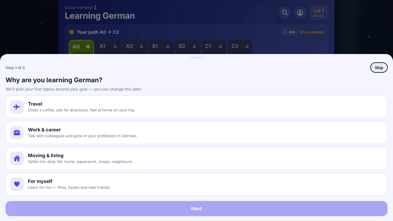 Deutsch Lernen