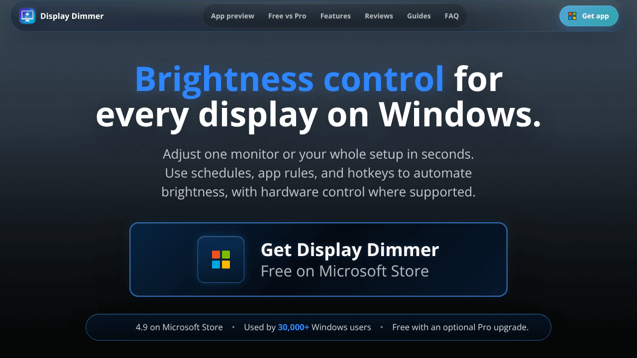 Display Dimmer