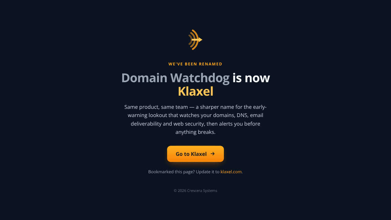 Domain Watchdog