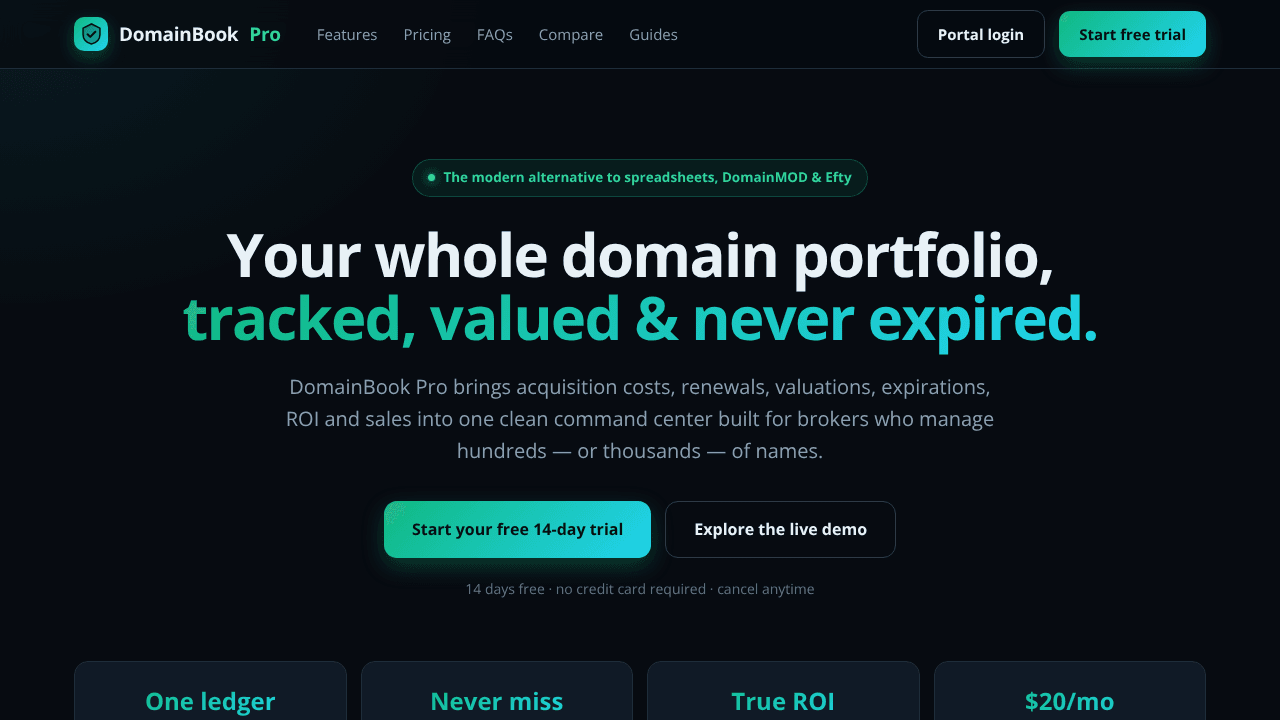 DomainBook Pro