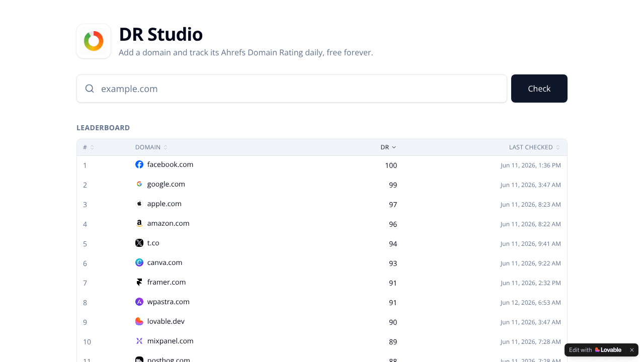 DR Studio