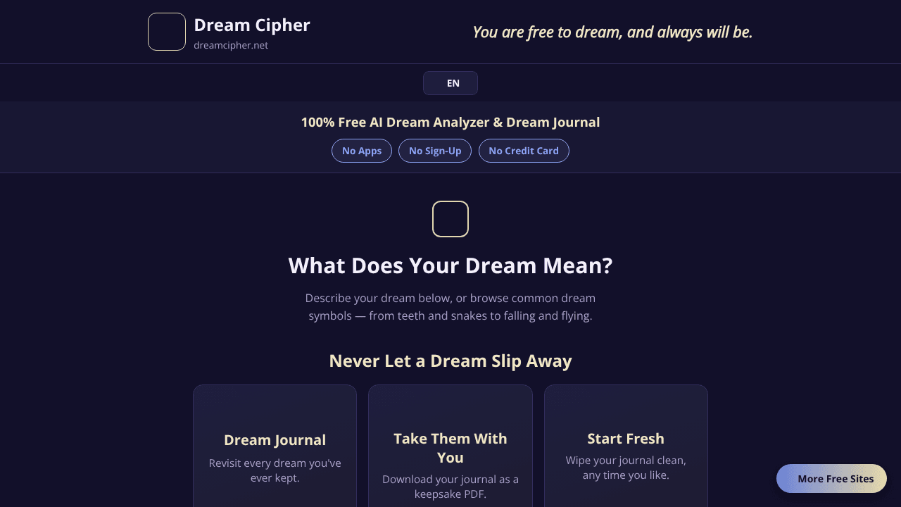 Dream Cipher