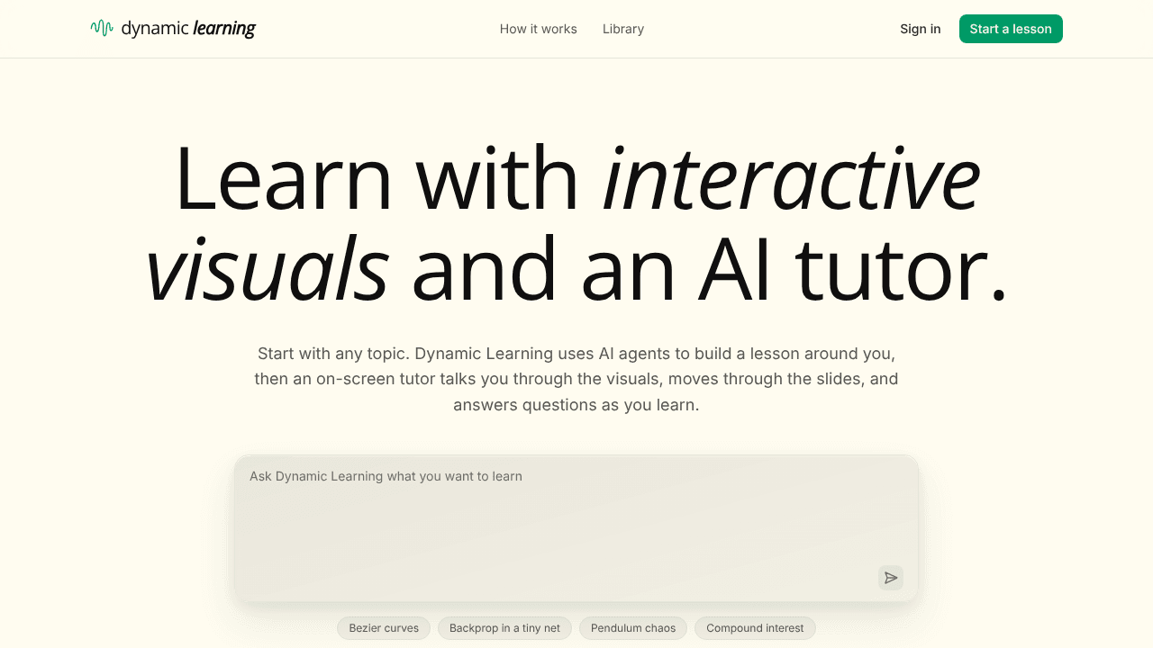DynamicLearning