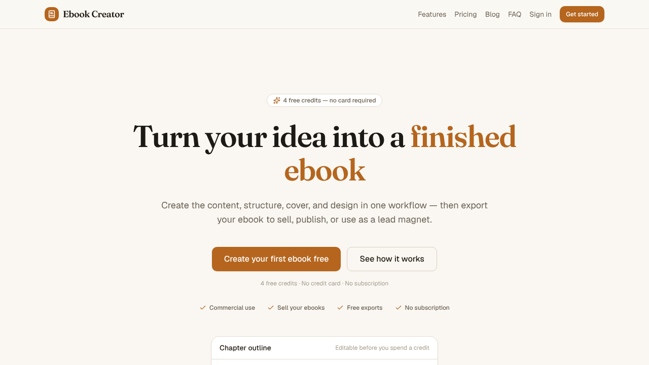 Ebook Creator