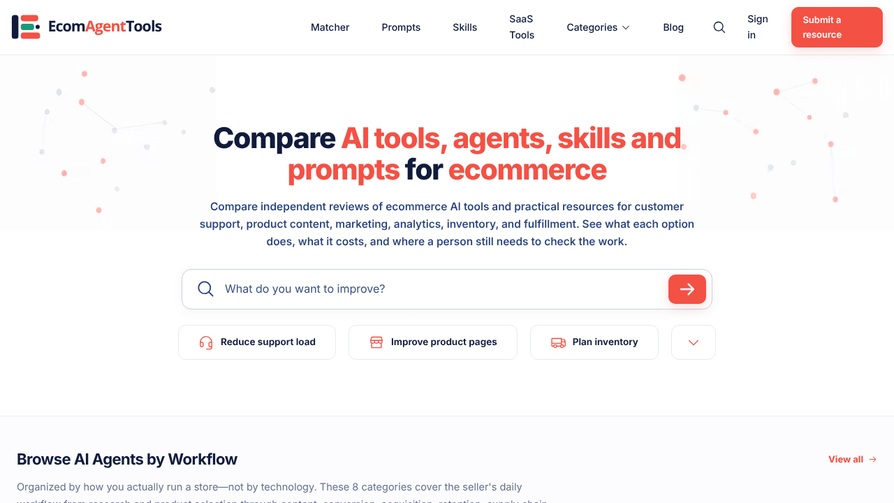 Ecom Agent Tools